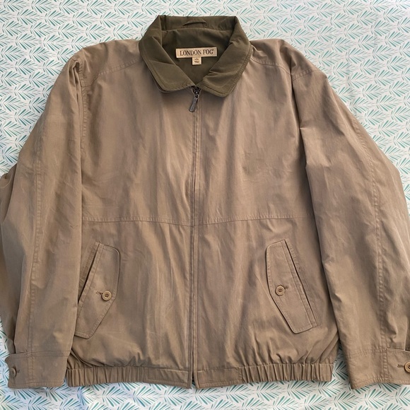 London Fog Other - London Fog Men's Khaki Lightweight Jacket
